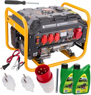 Agregat PRĄDOTWÓRCZY Generator 3000W 230V 12V 400V