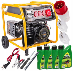 Agregat Prądotwórczy Generator 7500w 230v 12v 400v