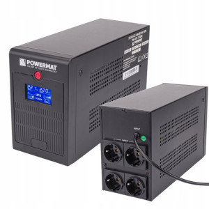 Zasilacz Awaryjny Ups Lcd 1200va 720w 2x 7ah 230v