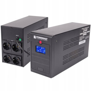 Zasilacz Awaryjny Ups Lcd 2000va 1200w 2x 9ah 230v