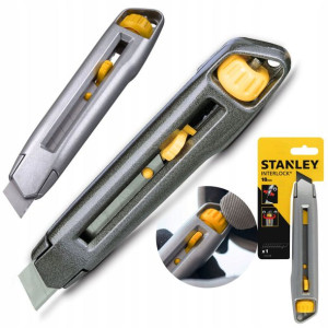 Stanley Nóż Nożyk Metalowy Interlock 18mm 10-018