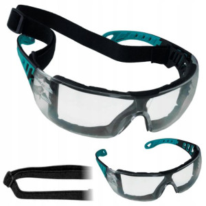 Dedra Okulary Ochronne Antyzamglen Zauszniki+gumka