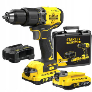STANLEY V20 Wkrętarka Z Udarem 18V 2x 2Ah SFMCD715