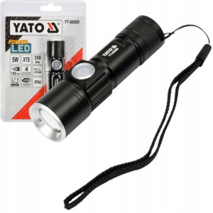 Yato Latarka Xt-e Cree 5w Usb 94x27mm Yt-08569