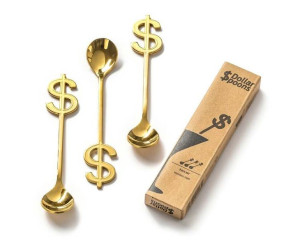 ŁYŻECZKI DOLLAR 3 szt. Gadżet dla bogatych :)