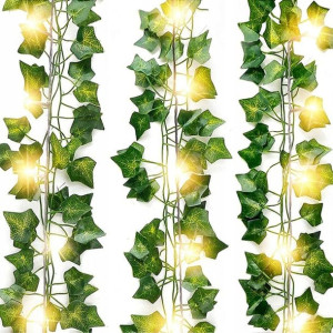 3x SZTUCZNY BLUSZCZ LED na Ścianę Girlanda 6M