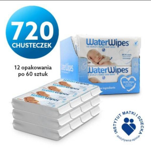 WaterWipes CLASSIC 12x 60 sztuk - oryginalna wersja NIE-BIO