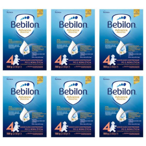 Bebilon 4 Advance Zestaw 6x 1100 g