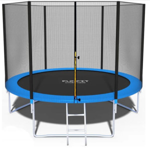 Trampolina ogrodowa 312cm 10FT Siatka+Drabinka+GRATIS!