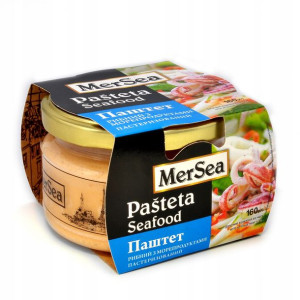 Pasztet rybny z owocami morza MerSea 160g