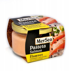 Pasztet rybny z łososiem MerSea 160g