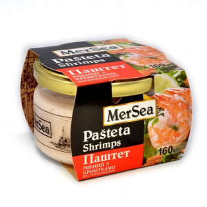 Pasztet rybny z krewetkami MerSea 160g