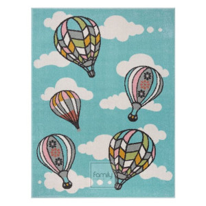 Dywan nowoczesny  Sanford  7151 Balony miętowy - 200 x 290