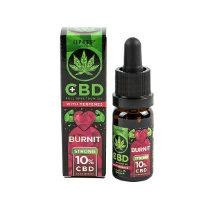 Olejek konopny 10% Cbd 10ml Burnit Euphoria z terpenami