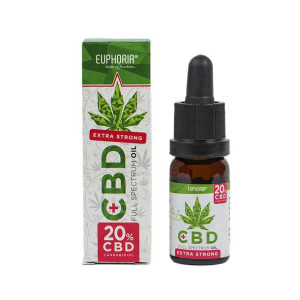 Olej konopny 20% cbd euphoria 10 ml extra strong