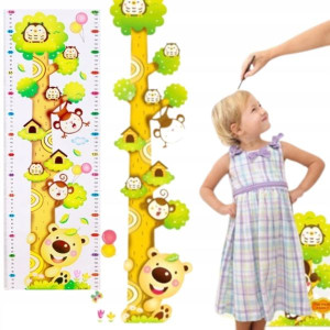 Miarka Wzrostu Ścienna Na Ścianę Dla Dzieci 170 Cm