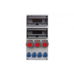Rozdzielnica LEGATO - 32M 3x32A/5P, 4x230V IP65