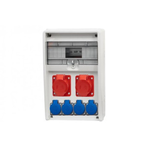 Rozdzielnica 12M Ulisse 2x32A/5P, 4x230V IP65