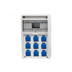 Rozdzielnica 12M Ulisse 9x230V IP65