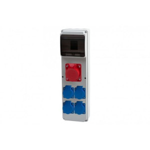 Rozdzielnica 6M Ulisse MAXI 16A/5P, 4x230V IP54