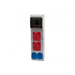 Rozdzielnica 6M Ulisse MAXI 2x32A/5P, 2x230V IP54