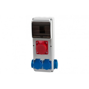 Rozdzielnica 6M Ulisse MIDI 16A/5P, 4x230V IP54