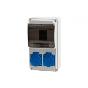 Rozdzielnica 6M Ulisse MINI 2x230V IP54