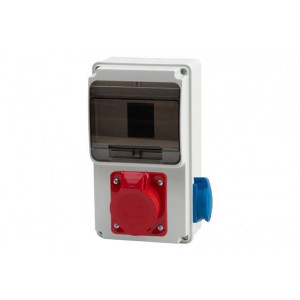 Rozdzielnica 6M Ulisse MINI 32A/5P, 230V IP54