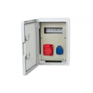 Rozdzielnica budowlana RB-250 8M 32A5p, 230V,  IP65