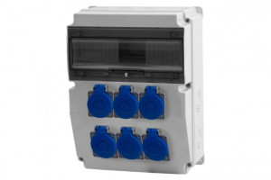 Rozdzielnica CAJA 6x230V 12M IP65