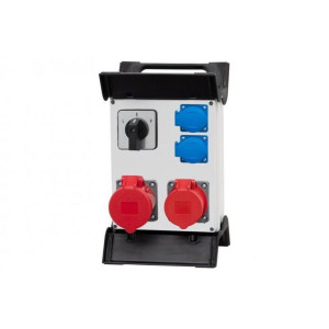 Rozdzielnica R-240 2x32A/5P, 2x230V, L/P na stelażu plastikowym