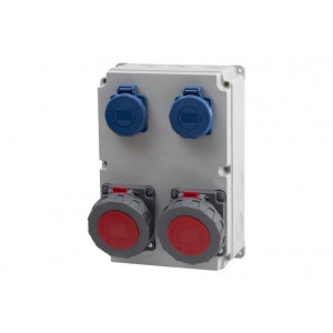 Rozdzielnica R-300 - gniazda 2x32A/5P, 2x230V IP65