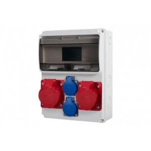Rozdzielnica Ulisse 11M 16A/5P, 32A/5P, 2x230V IP54