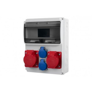 Rozdzielnica Ulisse 11M 2x16A/5P, 2x230V IP54