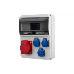 Rozdzielnica Ulisse 11M 32A/5P, 3x230V IP54