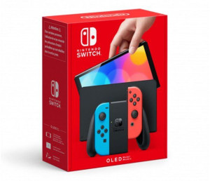 Konsola Nintendo Switch OLED Red + Blue Joy-Con czerwono-niebieska