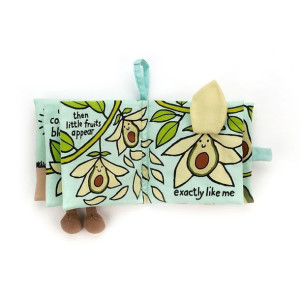 „Avocado Fabric” Książeczka Sensoryczna dla Dzieci