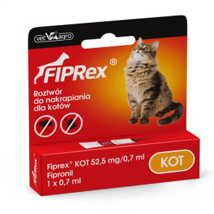 Fiprex® Kot On Roztwór Do Nakrapiania Dla Kotów