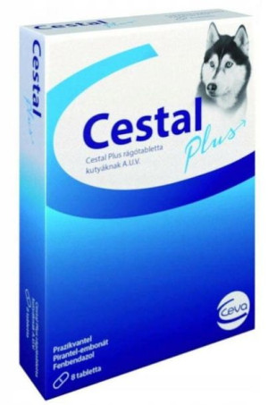 Cestal Plus Tabletka dla Psa Odrobaczanie 1 Tabletka