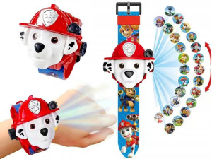 PSI PATROL Zegarek 3D z Projektorem Marshall Straż