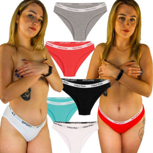 Majtki CIĄŻOWE pod brzuch BAWEŁNIANE 5 sztuk - L/XL