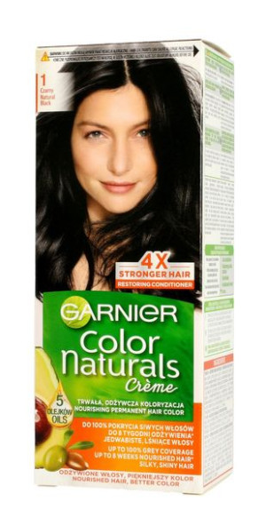 Garnier Color Naturals Krem koloryzujący nr 1 Czarny