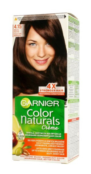 Garnier Color Naturals Krem koloryzujący nr 4.15 Mroźny Kasztan