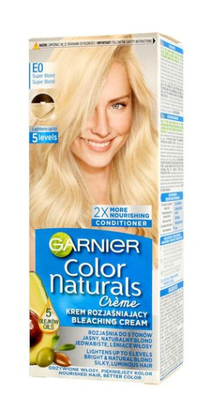 Garnier Color Naturals Krem koloryzujący nr E0 Rozjaśniacz Superblond