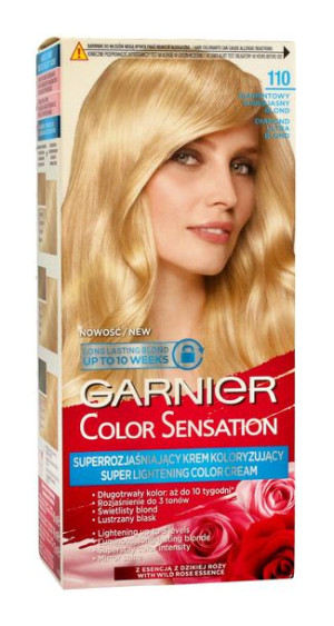 Garnier Krem koloryzujący 110 Diamond U.Blond-Diamentowy superjasny blond