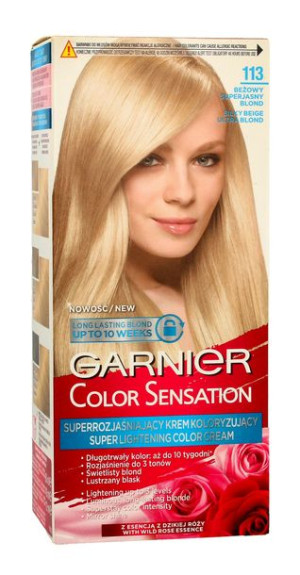 Garnier Krem koloryzujący 113 Jedwabisty beżowy superjasny blond