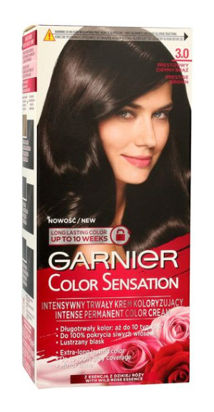 Garnier Krem koloryzujący 3.0 Prestig Brown Prestiżowy ciemny brąz