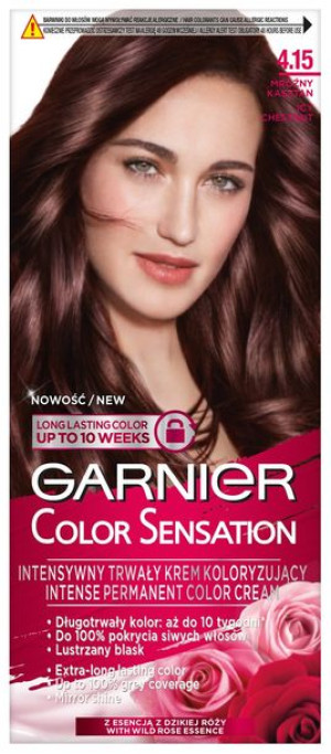 Garnier Krem koloryzujący 4.15 Icy Chestnut Mroźny kasztan