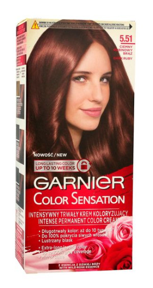 Garnier Krem koloryzujący 5.51 Ciemny Rubin