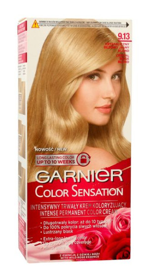 Garnier Krem koloryzujący 9.13 Krystaliczny beżowy jasny blond